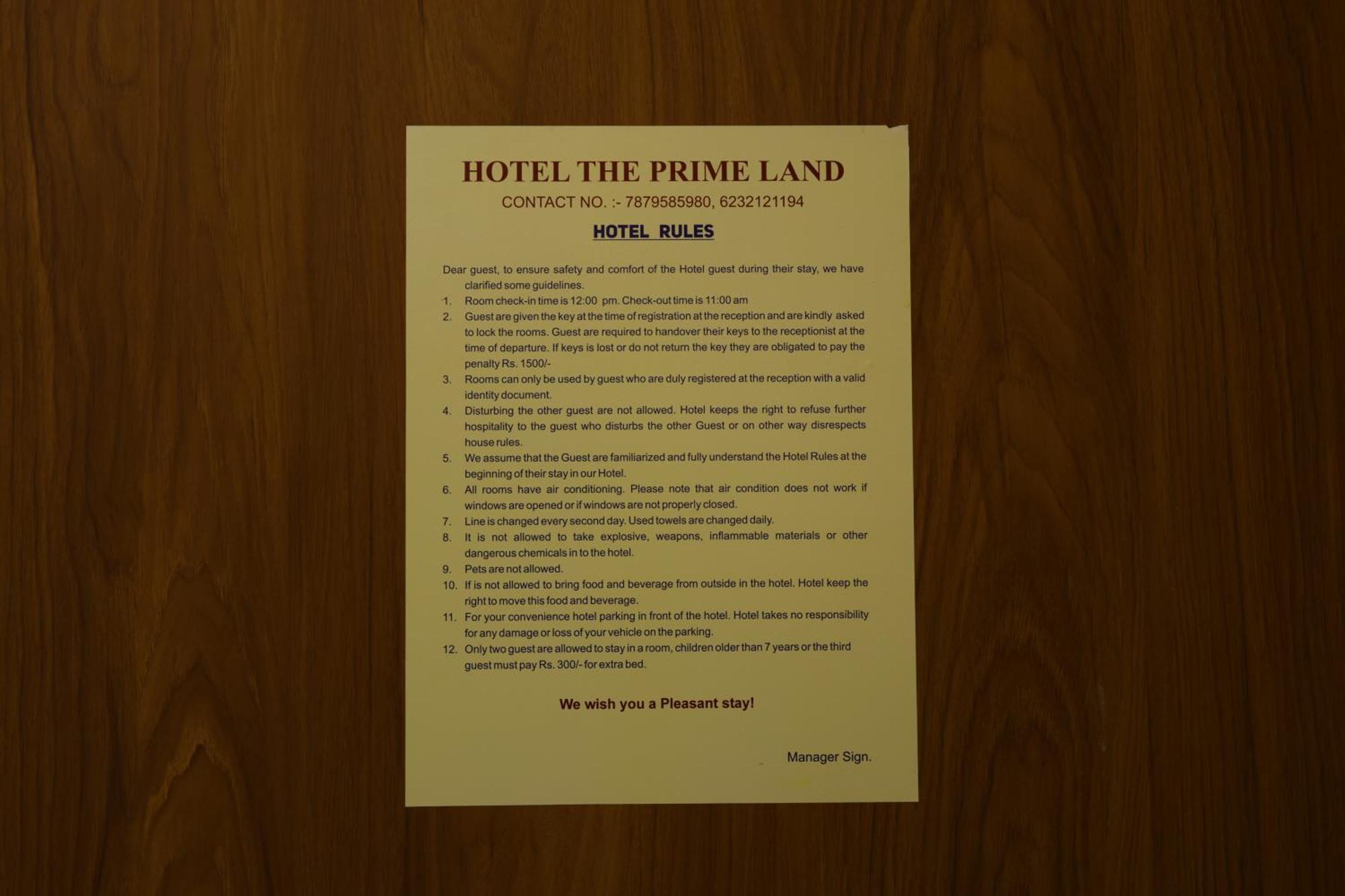 Hotel The Prime Land Hoshangabad ภายนอก รูปภาพ